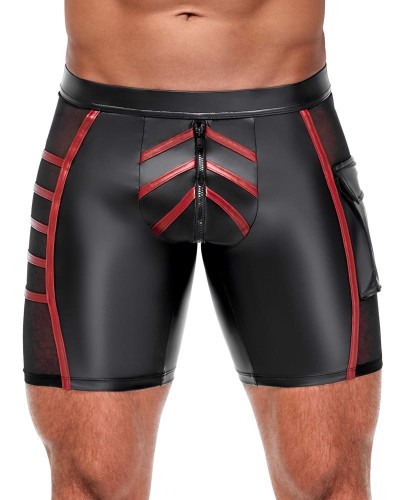 bokserki Men's Shorts Black/Red XL