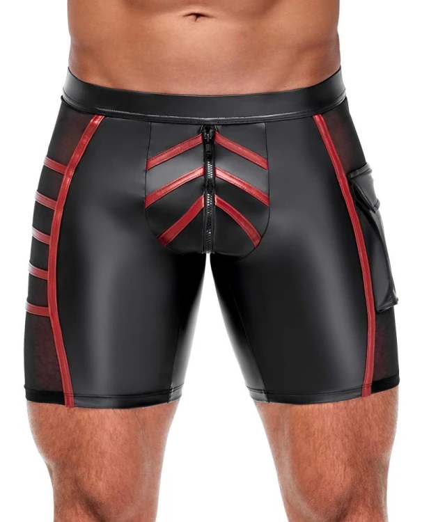 bokserki Men's Shorts Black/Red XL