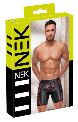 bokserki Men's Shorts Black/Red XL