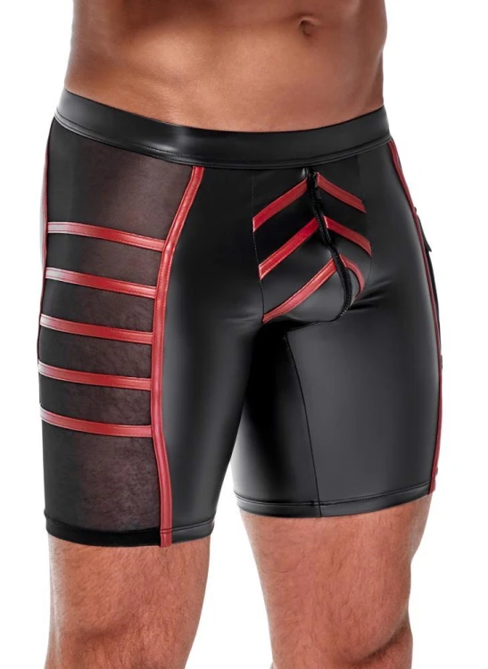 bokserki Men's Shorts Black/Red XL
