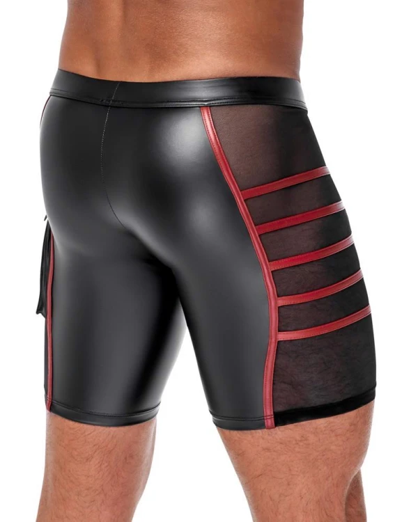 bokserki Men's Shorts Black/Red XL