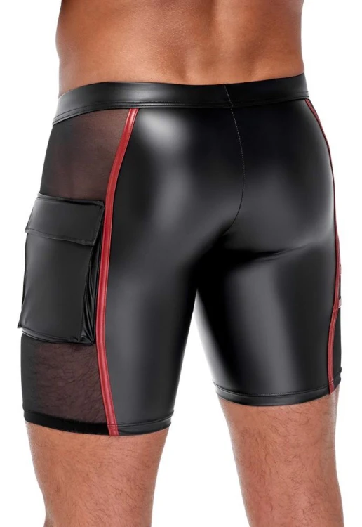 bokserki Men's Shorts Black/Red XL