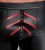 bokserki Men's Shorts Black/Red XL