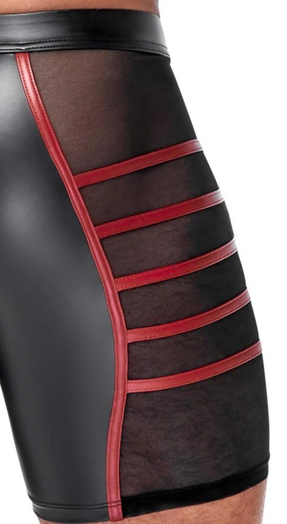 bokserki Men's Shorts Black/Red XL