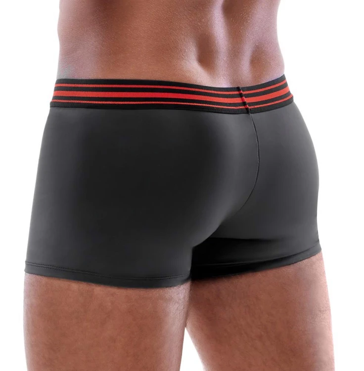 bokserki Men's Boxer Briefs black/red L