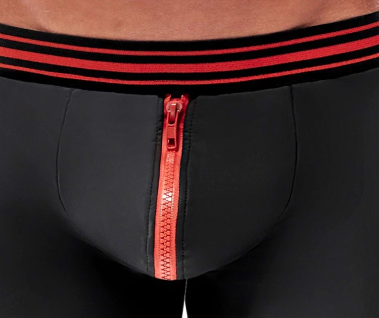 bokserki Men's Boxer Briefs black/red L