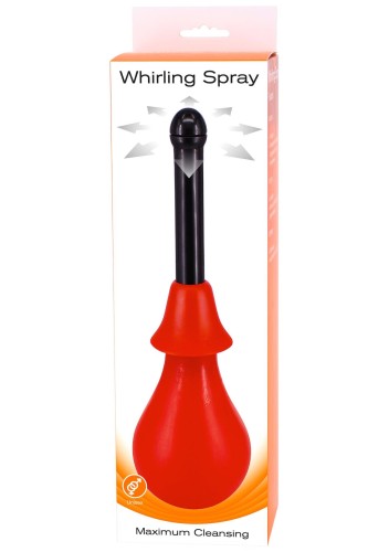 gruszka analna Whirling Spray Red