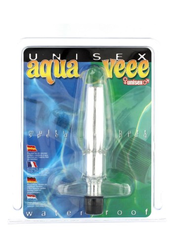 korek analny Aqua Vee Butt Plug Transparent