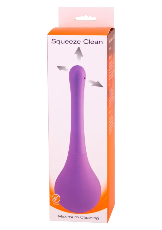 gruszka analna Squeeze Clean Purple