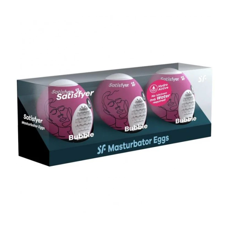 masturbator Eggs Bubble zestaw
