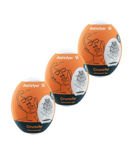 masturbator Eggs  Crunchy zestaw