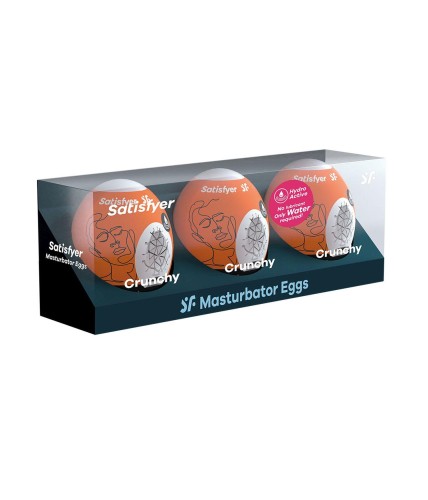 masturbator Eggs  Crunchy zestaw