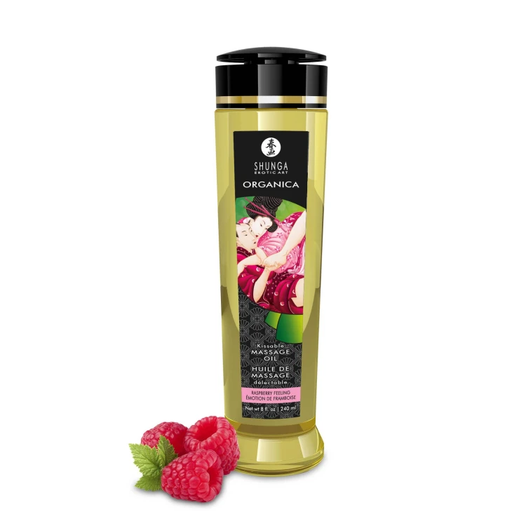 olejek malinowy Organica Massage Oil  Raspberry 240 ml