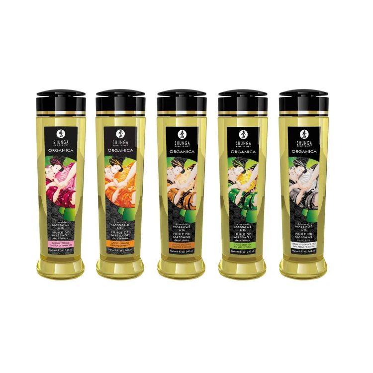 olejek malinowy Organica Massage Oil  Raspberry 240 ml