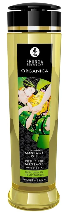 olejek zielona herbata Massage Oil Organica EXOTIC GREEN TEA 240 ml