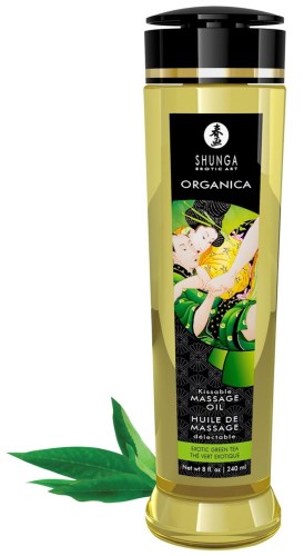 olejek zielona herbata Massage Oil Organica EXOTIC GREEN TEA 240 ml