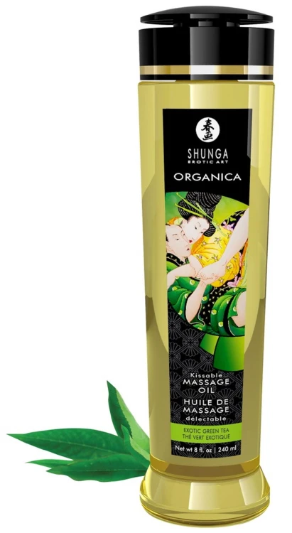 olejek zielona herbata Massage Oil Organica EXOTIC GREEN TEA 240 ml
