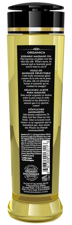 olejek zielona herbata Massage Oil Organica EXOTIC GREEN TEA 240 ml
