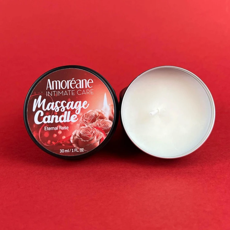świeca praliny do masażu Massage Candle Eternal Rose