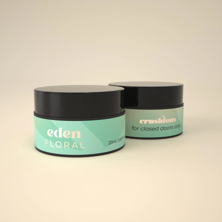świeca do masażu CRUSHIOUS EDEN MASSAGE CANDLE WITH PHEROMONES AND FLORAL AROMA
