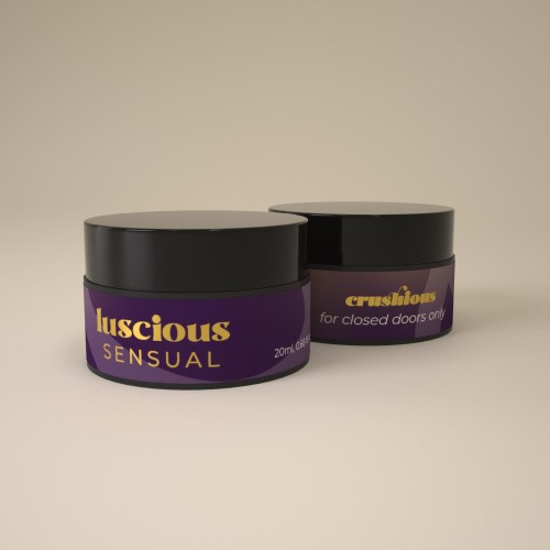 świeca do masażu CRUSHIOUS LUSCIOUS MASSAGE CANDLE WITH PHEROMONES AND SENSUAL AROMA