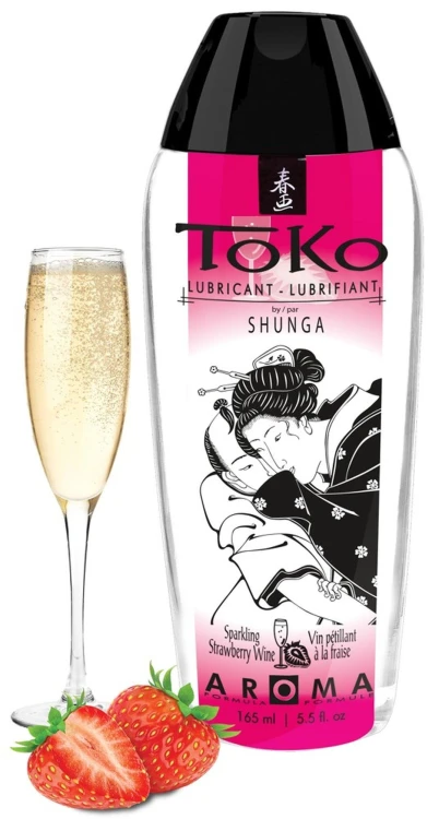 lubrykant Toko Aroma Strawberry Sparkling Wine 165 ml