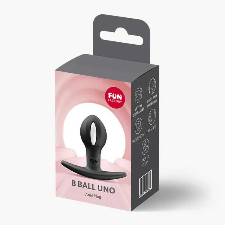 korek analny B Ball Uno Black