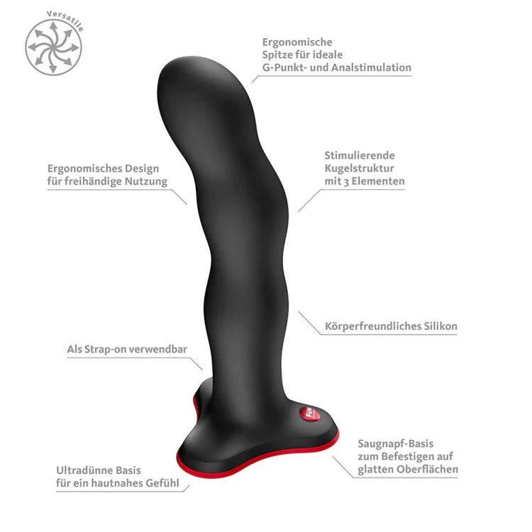 dildo Fun Factory Bouncer black