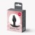 korek analny Bootie Fem Black