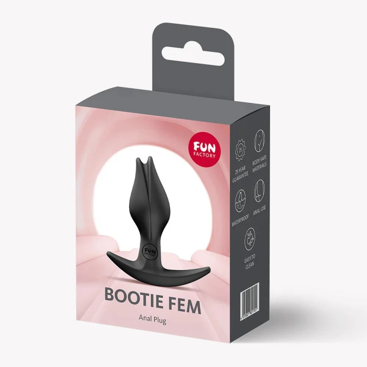 korek analny Bootie Fem Black