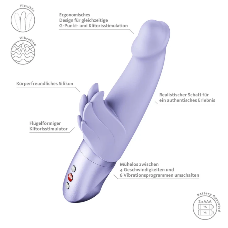 wibrator Wicked Angel Purple