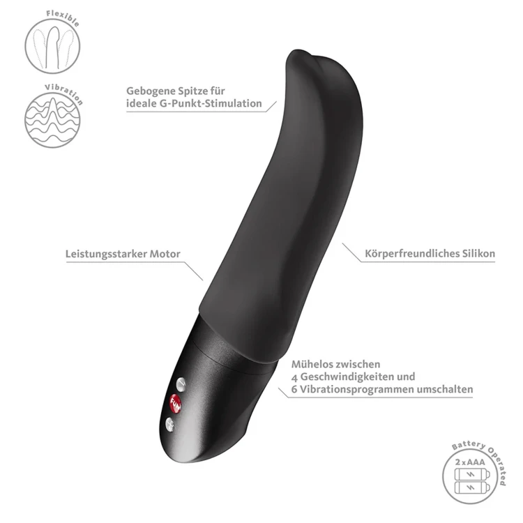 wibrator Diva Dolphin Black