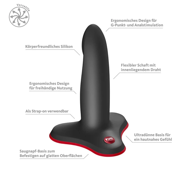 dildo Limba Flex S Black