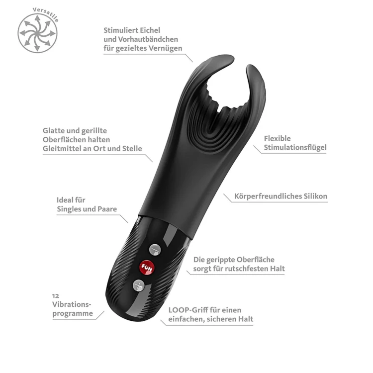 masażer Manta Black