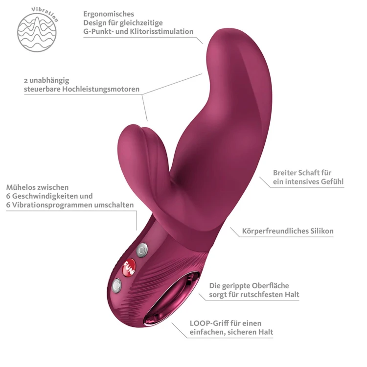 zabawki Miss Bi Wine Red