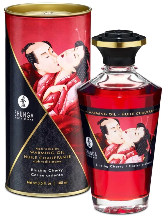 olejek rozgrzewający Warming Oil Blazing Cherry