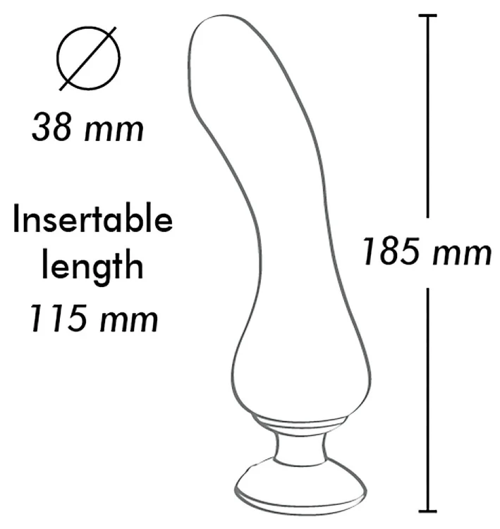 wibrator SANYA Intimate Massager Black