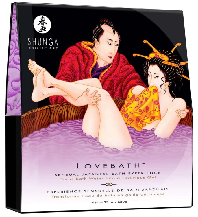perełki do kąpieli Gel Lovebath Lotus Sensuel