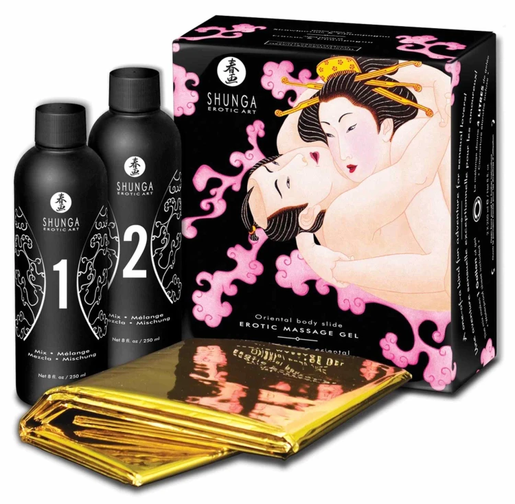 żel Gel Massage Strawberry Sparkling Wine