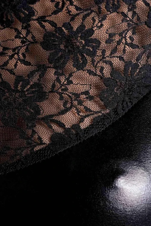 sukienka Wetlook LULU black M