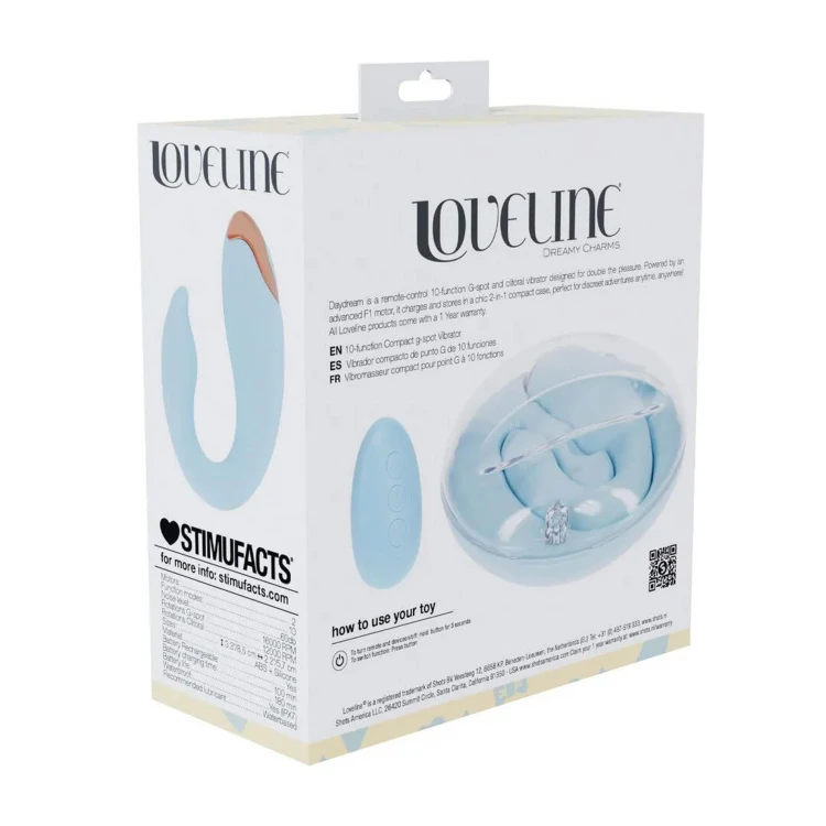 wibrator Daydream Compact G-Spot Blue