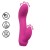 wibrator Mini Curved Rabbit Vibrator Pink