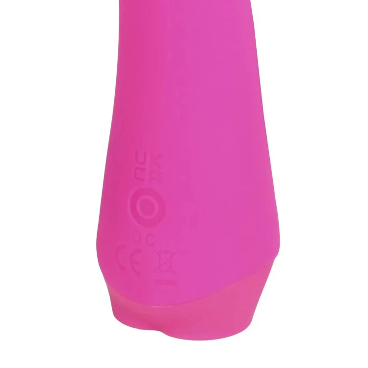 wibrator Mini Curved Rabbit Vibrator Pink