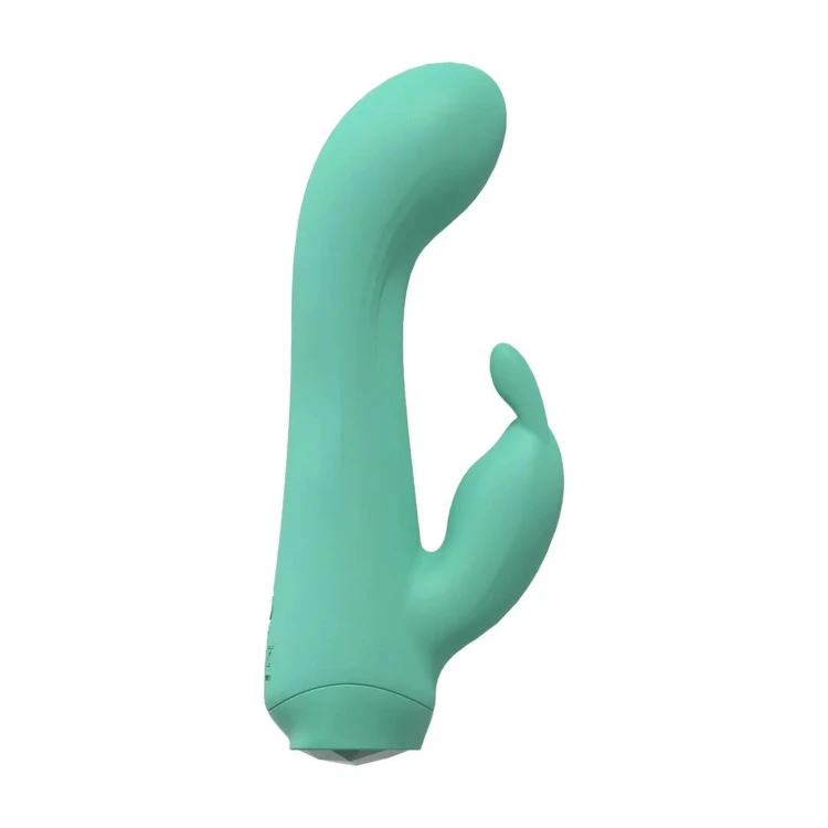 wibrator Mini Dual Rabbit Vibrator Green