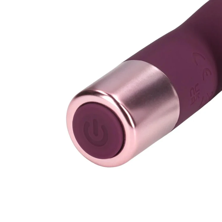 wibrator Mini Classic Wand Vibrator Burgundy