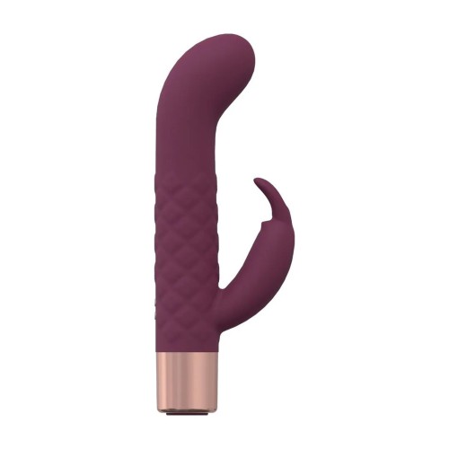 wibrator Mini Rabbit Vibrator Burgundy