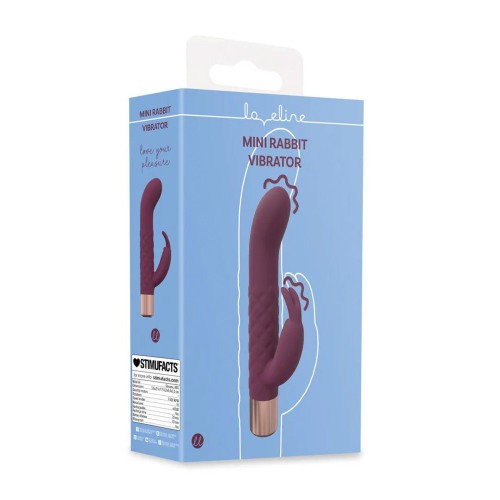 wibrator Mini Rabbit Vibrator Burgundy