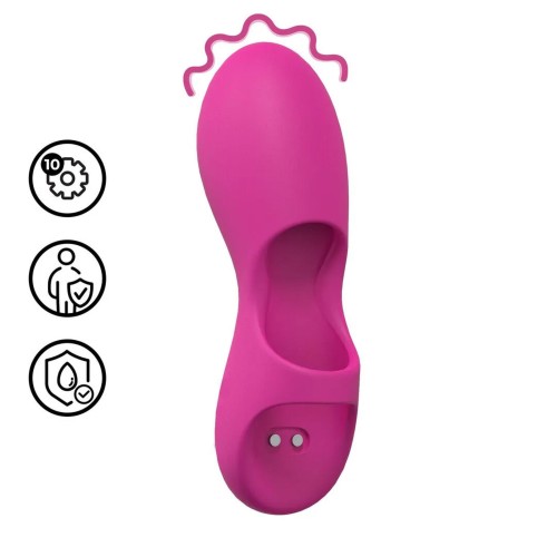 wibrator Mini Finger Vibrator Pink