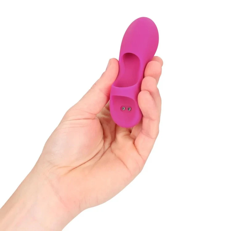wibrator Mini Finger Vibrator Pink