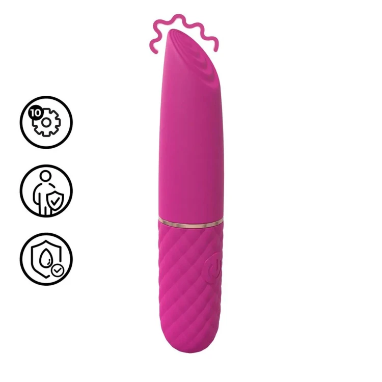 wibrator Mini Lipstick Vibrator  Pink
